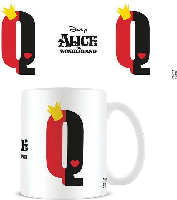 Alice In Wonderland Tasse à café Q Alphabet (325 ml)