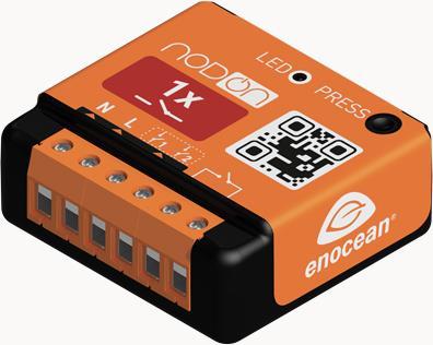 Image du produit Csdk SL Module relais EnOcean sans fil pouvant être chargé jusqu'à 250Vac/10A. Le module relais est