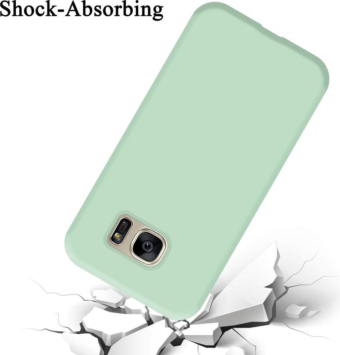 Actual product image Cadorabo TPU Liquid Silicone Case Cover (Samsung Galaxy S7)