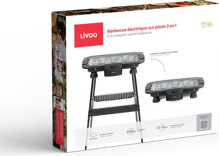 Image du produit Livoo Elektrischer Standgrill 2 in 1 (2.20 kW)