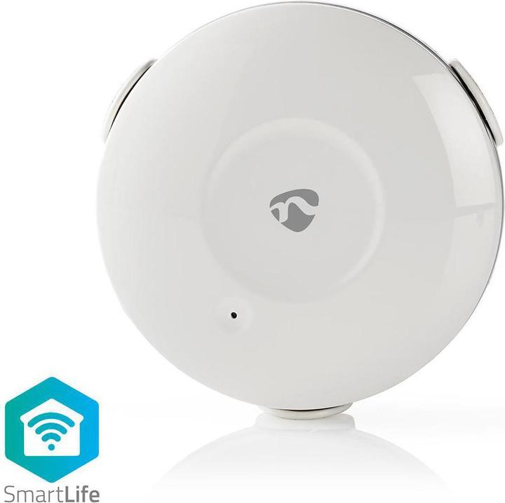 Actual product image Nedis WIFIDW10WT Water Detector Sensor & Alarm System Wired & Wireless