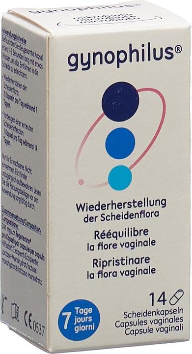 Image du produit GynOphilus Capsules vaginales (Suppositoires vaginaux)