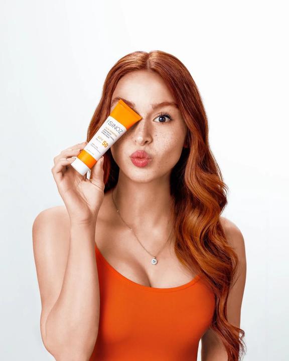Produktbild Sinoz Anti-Flecken Sonnencreme SPF 50+ 50ml (Sonnencreme, SPF 50+, 50 ml)