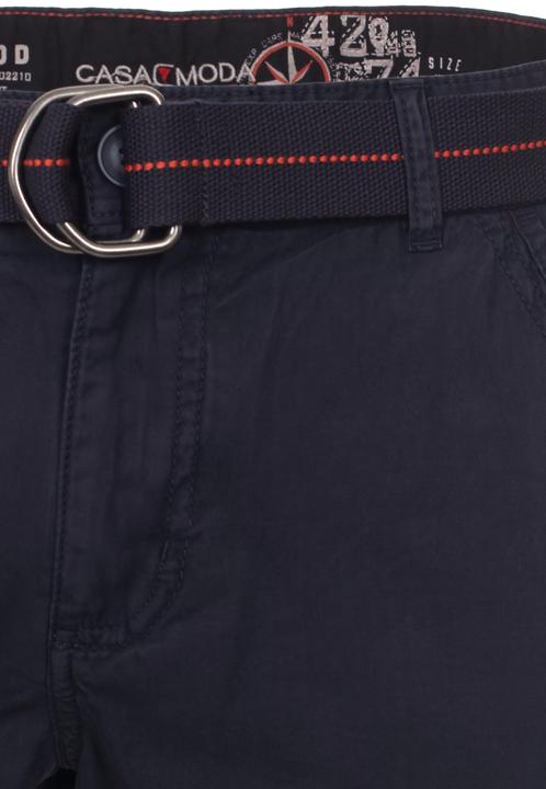 Produktbild Casa Moda Hose Cargo-Bermuda mit Gürtel und seitlichen Taschen (31)