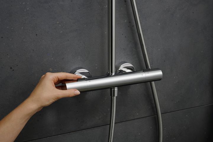 Image du produit hansgrohe Pulsify S Puro Système de douche 260, 1jet, Ecostat Fine, douchette à main 3jet, EcoSmar