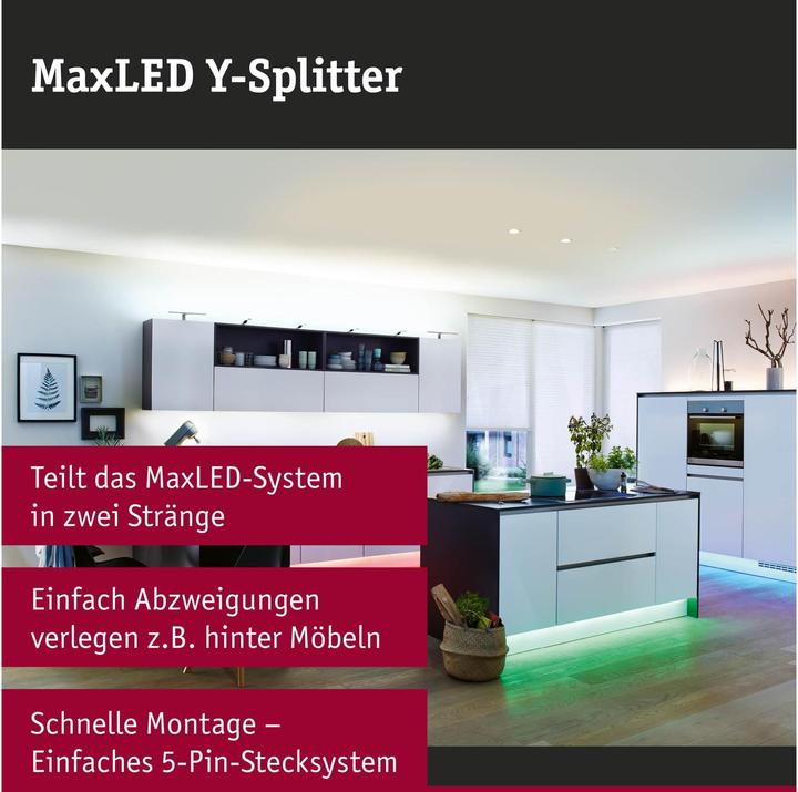 Actual product image Paulmann MaxLED Y Splitter