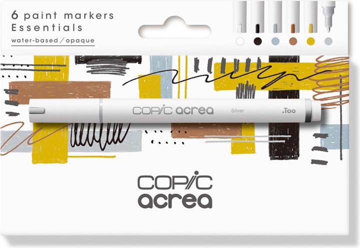 Copic Marker acrea Set Essentials (Multicolor, 0.80 mm)