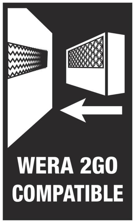 Image du produit Wera Kraftform Kompakt 28 B (slot 1 x 5.5 x 25 mm, PH2X 25mm, PH1 x 25 mm, slot 1.2 x 6.5 x 25 mm, PZ 1 x 25, Pz2x25mm)