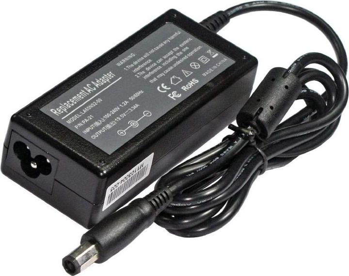 Actual product image Dell 3 Prong AC Adapter (65 W)
