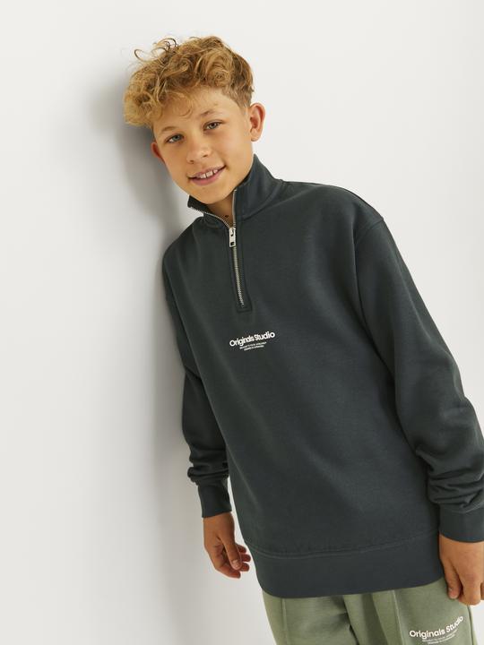 Actual product image Jack & Jones Printed sweatshirt with zip For boys Sweatshirt with zip (152)