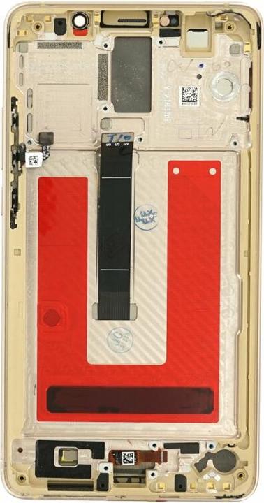 Actual product image OEM Display unit for Huawei Mate 10 pink gold + frame without logo (Display, Mate 10)