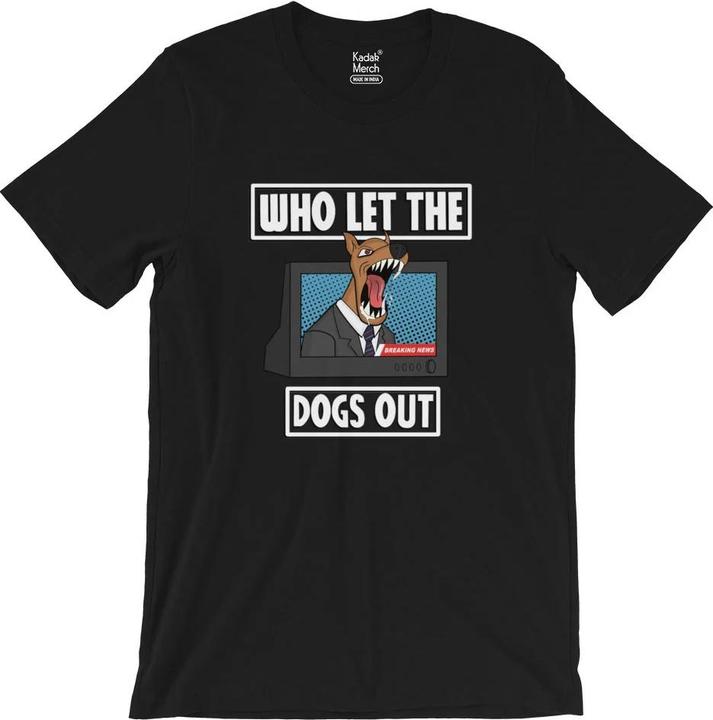 Image du produit Horror Line - T-shirt WHO LET THE DOGS OUT - Adulte (XL)