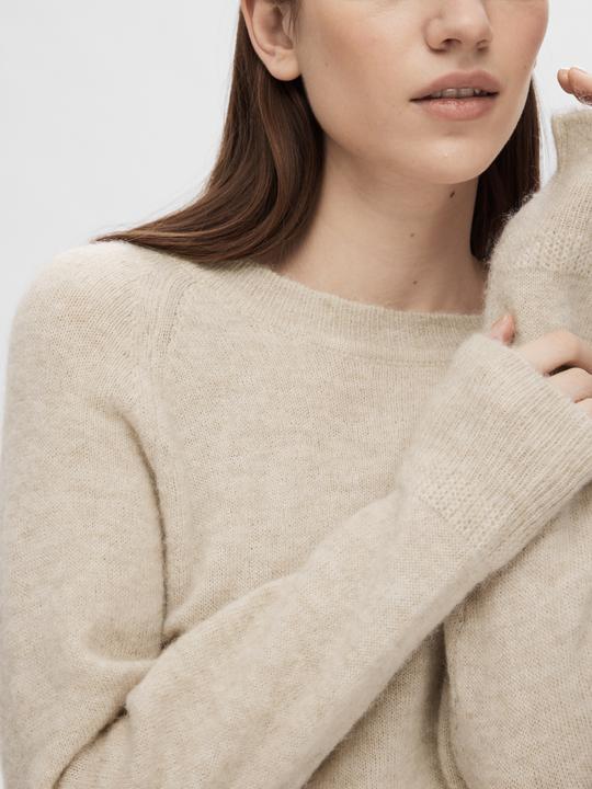 Produktbild Selected Femme Rundhalsausschnitt Woll Pullover (S)