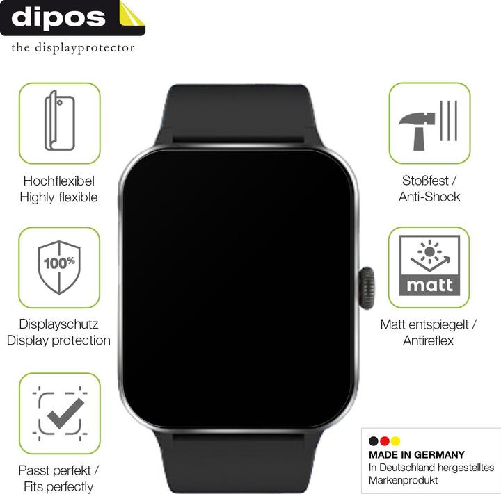 Actual product image Dipos Full Cover Screen Protector Matte