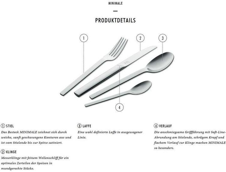 Actual product image Zwilling Minimum (30 Piece, Cutlery set)