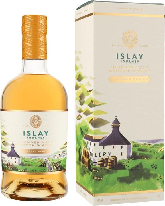 Image du produit Hunter Laing Islay Journey Blended Scotch Whisky (Malt mélangé)