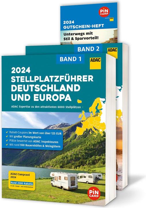 Produktbild Adac Stellplatzführer 2024 Deutschland und Europa (Deutsch, 2024)