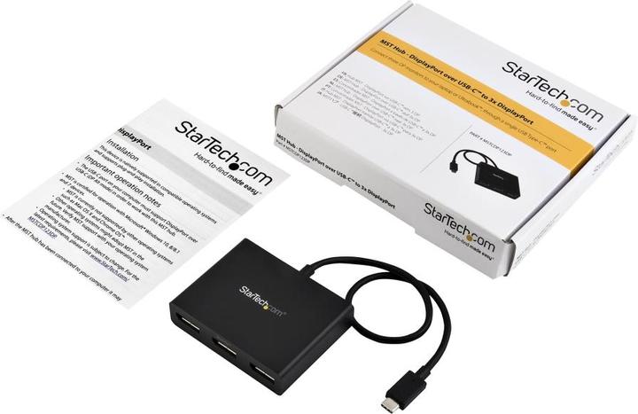 Immagine prodotto StarTech Hub Displayport 3 Porte (USB-C, 3 Porti)