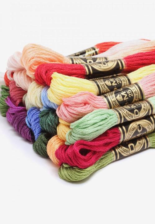 Produktbild DMC Stickgarn Set Flowers (96 m)