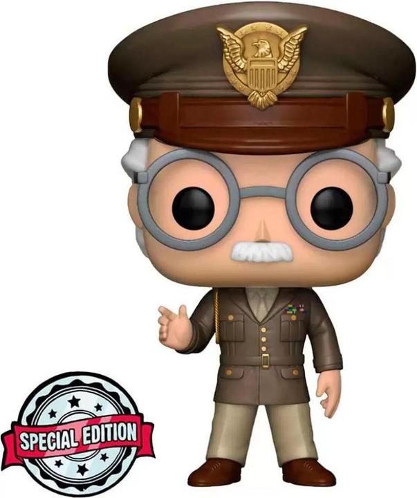 Actual product image Funko POP! Marvel Captain America : First Avenger Stan Lee (General)