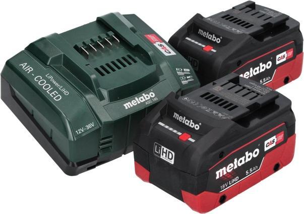 Produktbild Metabo AS 18 L PC Compact Akku Sauger 18 V 6 l IPX4 Staubklasse L Nass und Trocken + 2x Akku 5,5 Ah (Nass-Trockensauger)