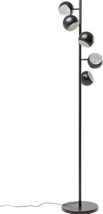 Immagine prodotto Kare Design Stehleuchte Calotta Schwarz 5er 180cm