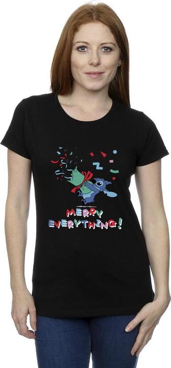 Produktbild Disney Lilo And Stitch Stitch Merry Everything TShirt (S)