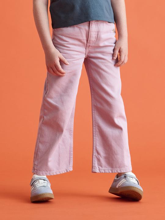 Immagine prodotto Vertbaudet Weite Mädchen Hose mit Blumenstickerei (92)