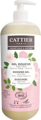 Produktbild Cattier Körperreinigung Duschgel Aloe Vera Rose-Pfingstrose 1000 ml (1000 ml)