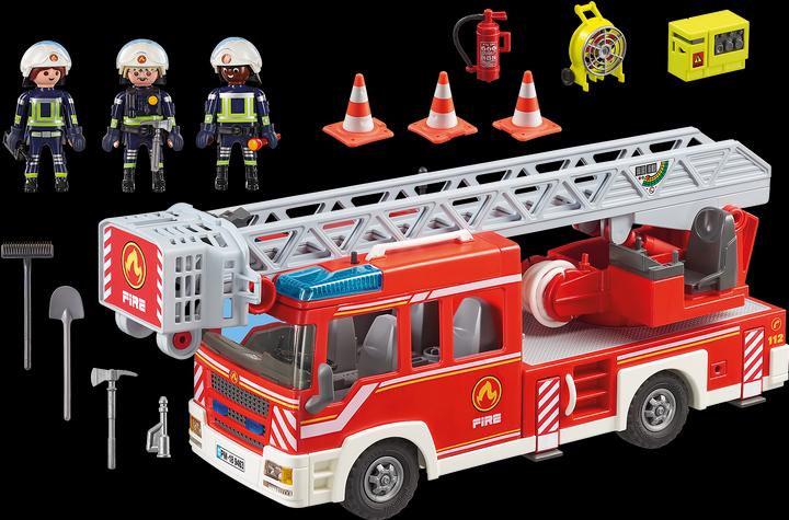 Immagine prodotto Playmobil Veicolo di comando dei vigili del fuoco (9463, Playmobil Città d'azione)