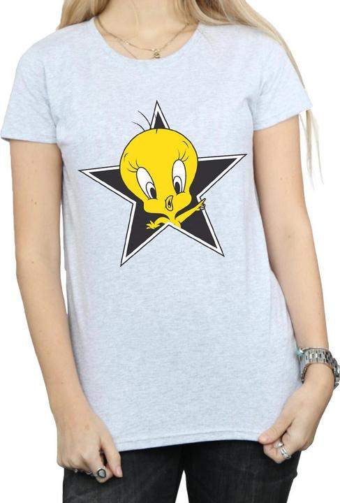 Immagine prodotto Looney Tunes Tweety Pie Star Maglietta Donna (M)
