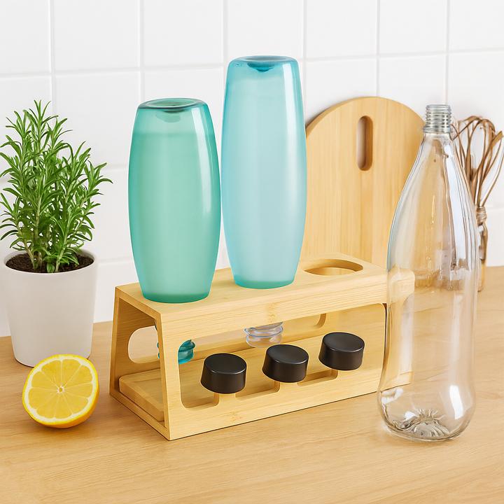 Actual product image Relaxdays Bottle rack