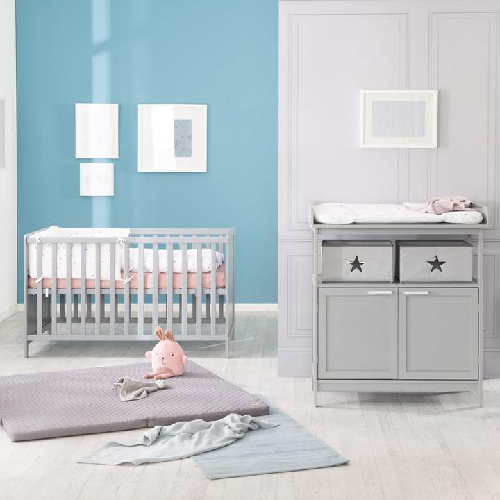 Actual product image Roba Hamburg children's room set (Changing unit, Baby cot)