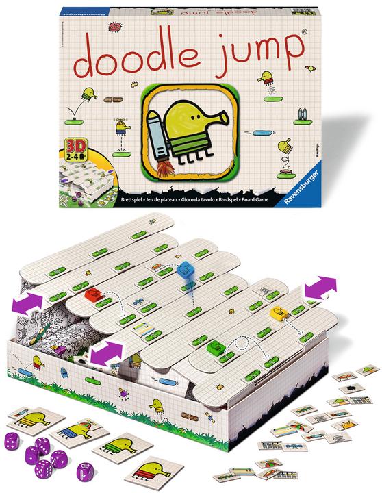 Actual product image Ravensburger Doodle Jump 3D (German, French, Italian)