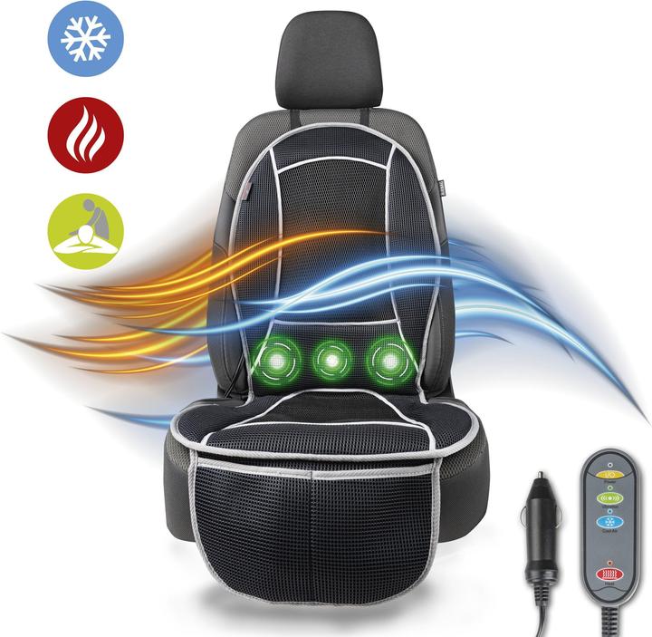 Actual product image Walser CoolHeat car seat cover
