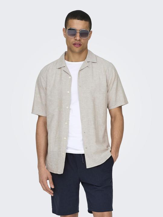 Image du produit Only & Sons Chemise unie à manches courtes (XXL)