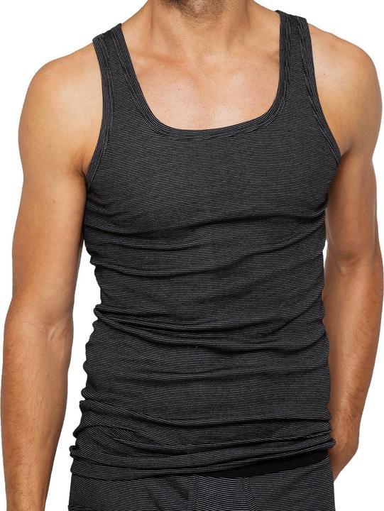 Actual product image ESGE 5 pack - fine rib striped undershirt (L)