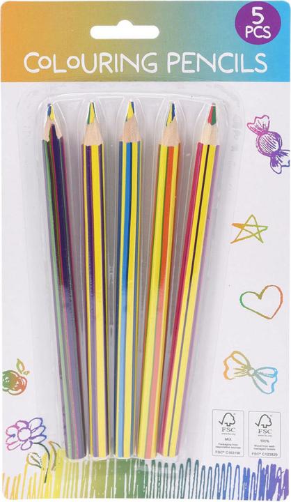 Produktbild Jumbo -Buntstifte Mehrfarbig, 5 Stk. (Mehrfarbig, 5 x)