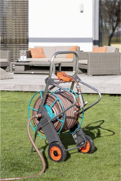 Productafbeelding Gardena Metalen slangenwagen 100