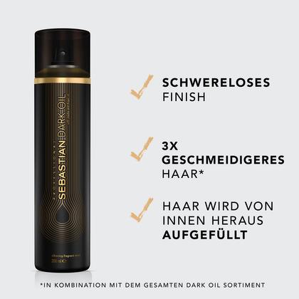 Image du produit Sebastian Dark Oil Silkening Fragrance Mist (Brume parfumée à l'huile noire) (200 ml)