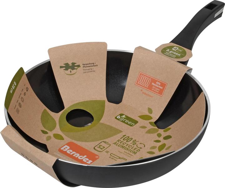 Immagine prodotto Berndes Wok Alu Recycled Induction 28 cm (28 cm, Wok, Alluminio)