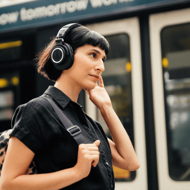 Immagine prodotto Audio-Technica ATH-M50xBT2 (Nessuna soppressione del rumore, 50 h, Cablato, Senza fili)