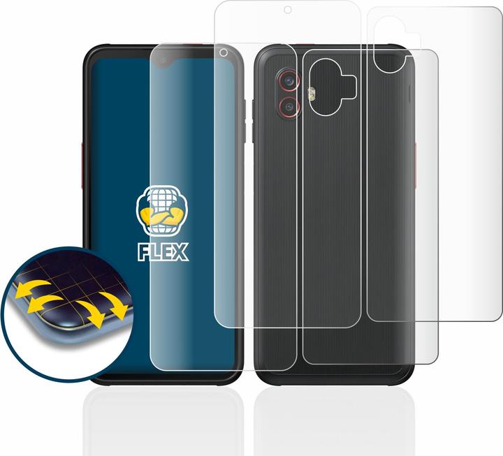 Produktbild BROTECT Full-Cover Displayschutz (2 Stück, Samsung Galaxy XCover 6 Pro)