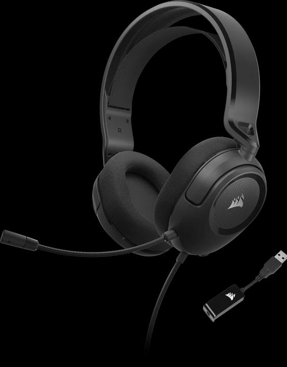 Actual product image Corsair HS35 SURROUND v2 Headset Wired Head-band Gaming Black (Cable)