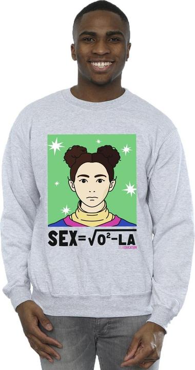 Actual product image Netflix Mens Sex Education Ola Sex Equation Sweatshirt (4XL)