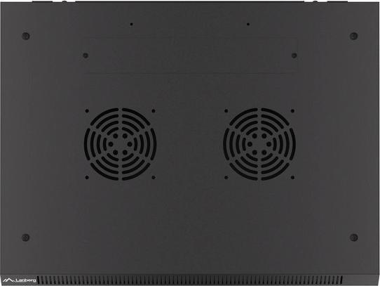 Produktbild Lanberg Wand- Rack 19 " 27U 600X450mm Schwarz (27 HE, 19 Zoll Rack)