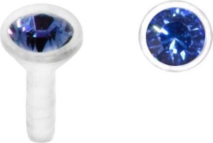 Produktbild Bijouteria Internal-Piercing (Bioplast, Kristall)