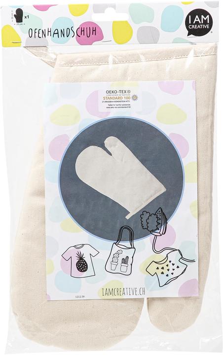 Actual product image I Am Creative Oven glove (100% cotton)