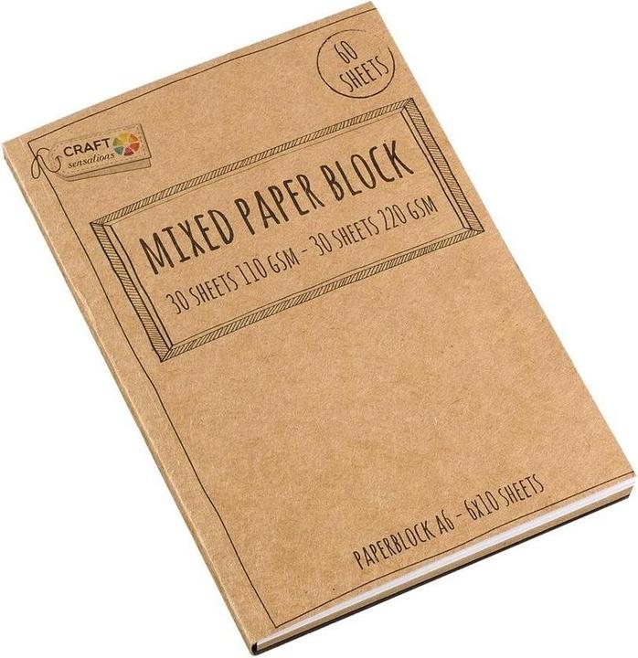 Image du produit Hahnemühle Blok A6 m. 60 ark. ass. kulørt papir (A6)