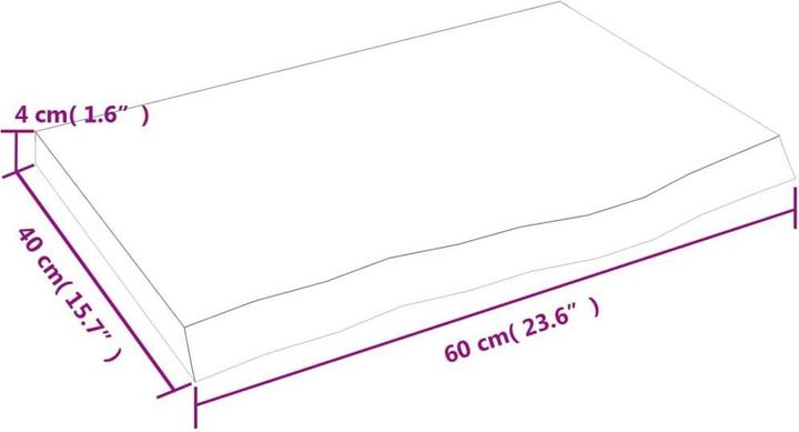Produktbild VidaXL Emerald (60 x 4 x 40 cm)